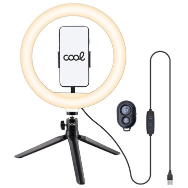 ARO DE LUZ LED (50 cm)+ MANDO BLUETOOTH