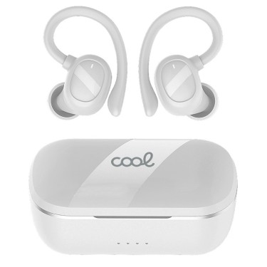 Auriculares  Bluetooth Earbuds COOL FIT SPORT BLAN