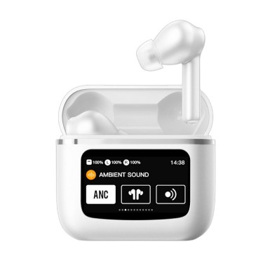 Auriculares Bluetooth Lcd COOL Touch Blanco