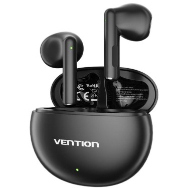 Auriculares Bluetooth Vention ELF 06 NBKB0 Negros