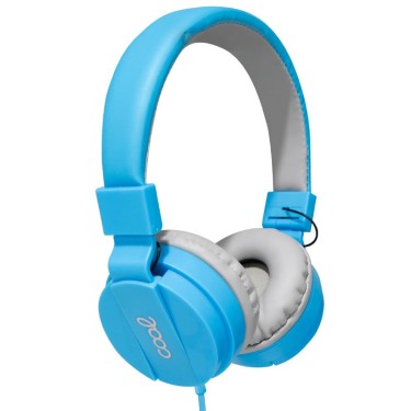AURICULARES CASCOS COOL TORONTO CON MICRO AZUL