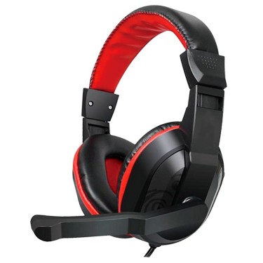Auriculares Stereo COOL Dublin con micro Rojo