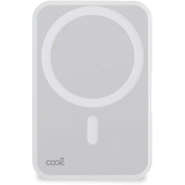BATERIA EXTERNA MAGNÉTICA Qi 5.000 mAh COOL BLANCO