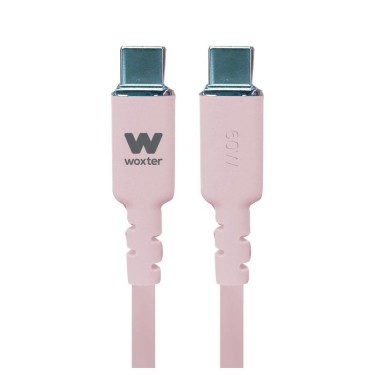 CABLE USB TIPO C WOXTER 60W ROSA