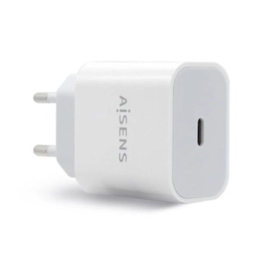 Cargador de Pared Aisens  1xUSB Tipo-C/ 20W