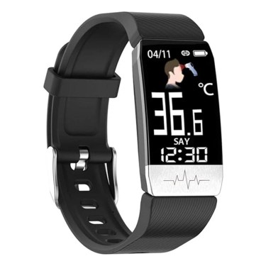 FITNESS BAND KSIX THERMOMETER HR NEGRO