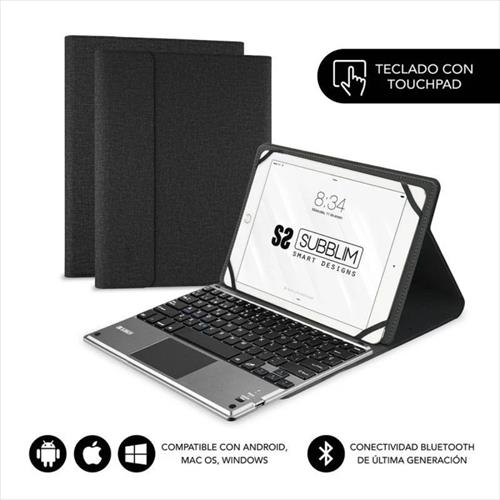 Funda con Teclado Subblim Keytab Pro Bluetooth