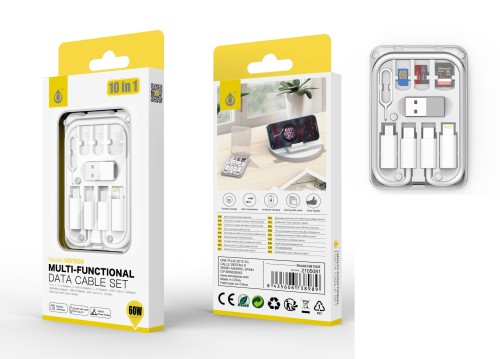 Kit de Cable y Adaptadores de Movil 60W Max