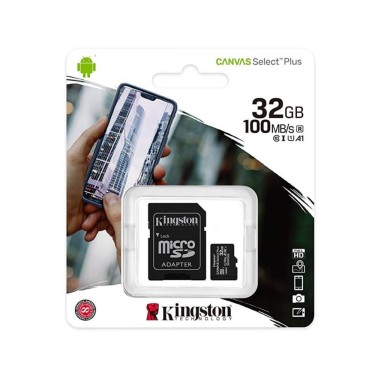 MICRO SD KINGSTON 32GB CLASE10