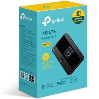 Modem Inalámbrico 4G TP-Link M7350 150Mbps/ 2.4GHz