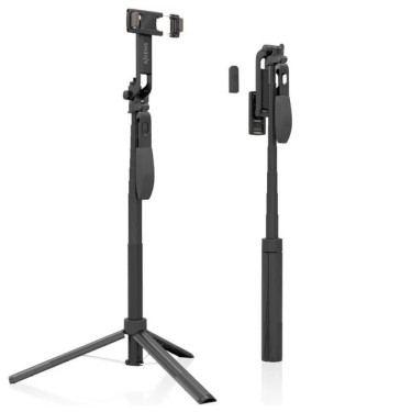 Palo para Selfie + Trípode Aisens SS01ST-299 Negro