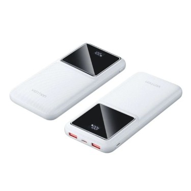 Powerbank 10000mAh Vention FHKW0/ 22.5W/ Blanca