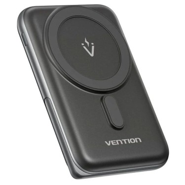 Powerbank 10000mAh Vention FHNB0 20W Wireless Negr