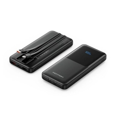 Powerbank 10000mAh Vention FHOB0/ 22.5W/ Negra