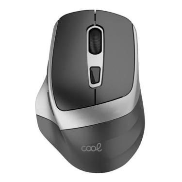 Ratón Inalámbrico Silencioso COOL Ergonomic Negro