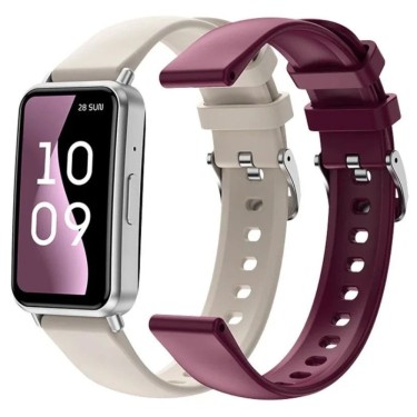 Smartwatch SPC Duo Fit/ Notificaciones/ Blanco