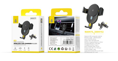 Soporte universal de movil para Airvent de coche