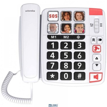 SWISSVOICE TELEFONO FIJO COMPACTO XTRA 1110 U BLAN