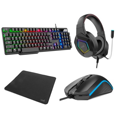 TECLADO PACK GAMING USB