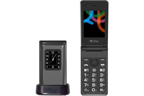 Teléfono Móvil Qubo X-28 4G Negro