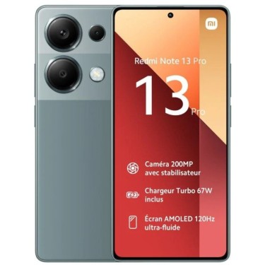 XIAOMI REDMI NOTE 13 PRO NFC 8/256GB VERDE 4G